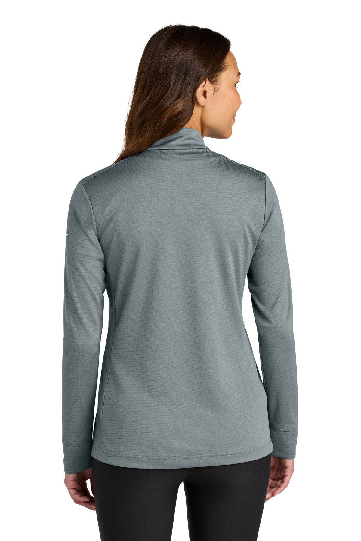 Nike Women's Essential 1/2-Zip Cover-Up - Cool Grey