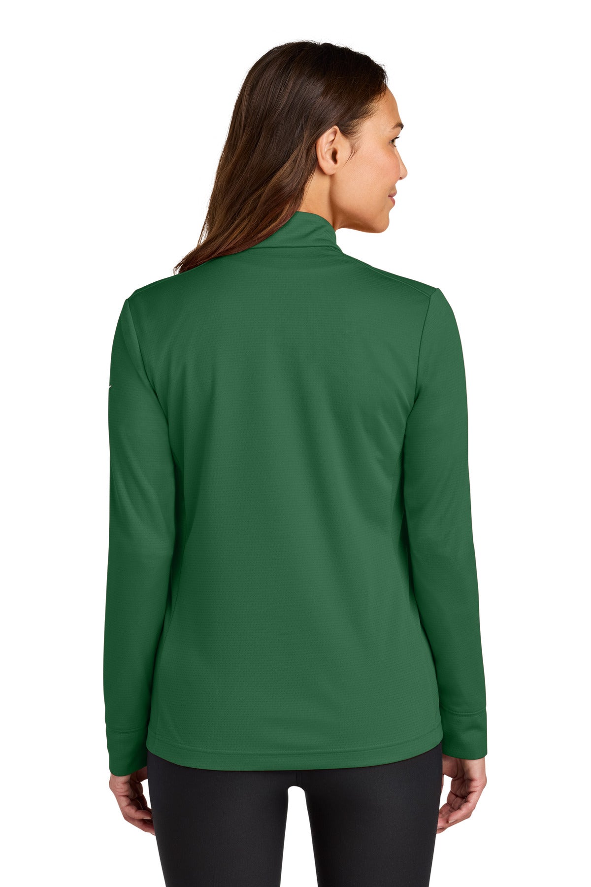 Nike Women's Essential 1/2-Zip Cover-Up - Gorge Green