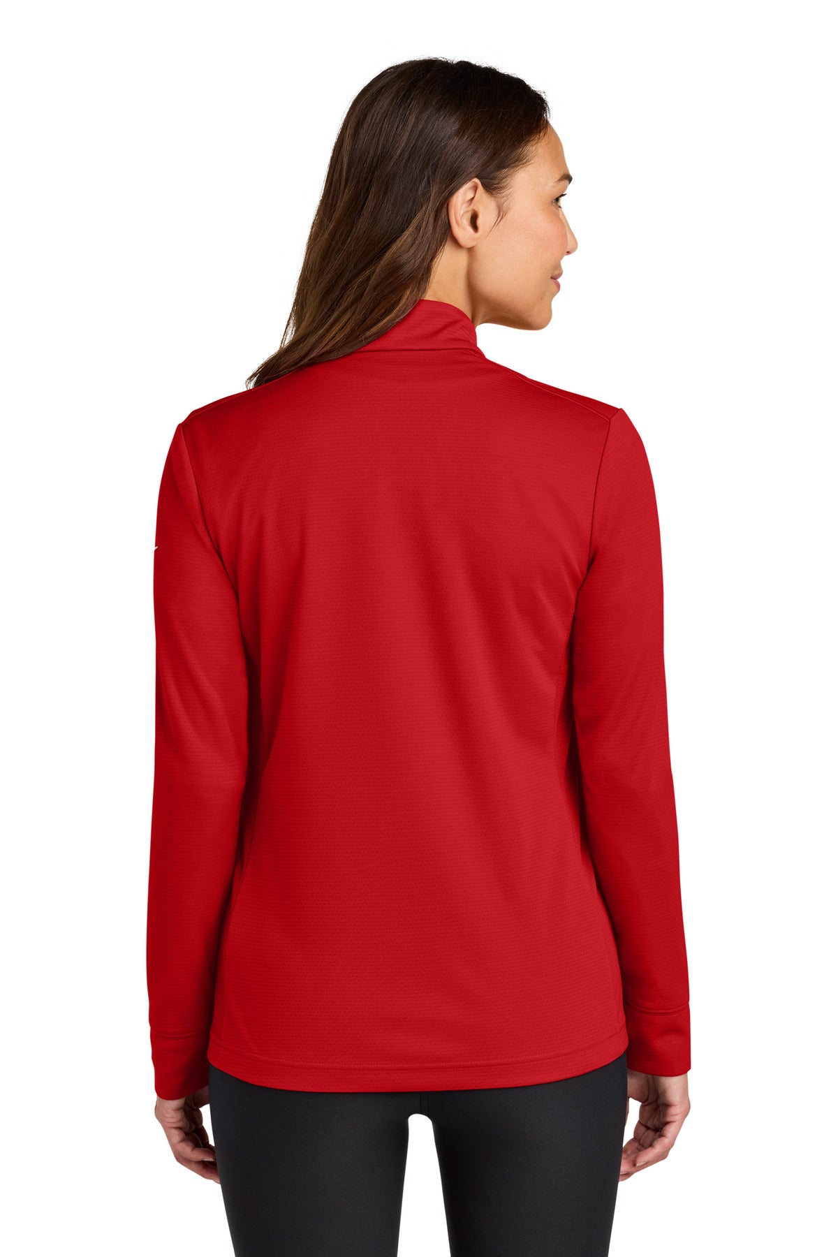 Nike Women's Essential 1/2-Zip Cover-Up - University Red