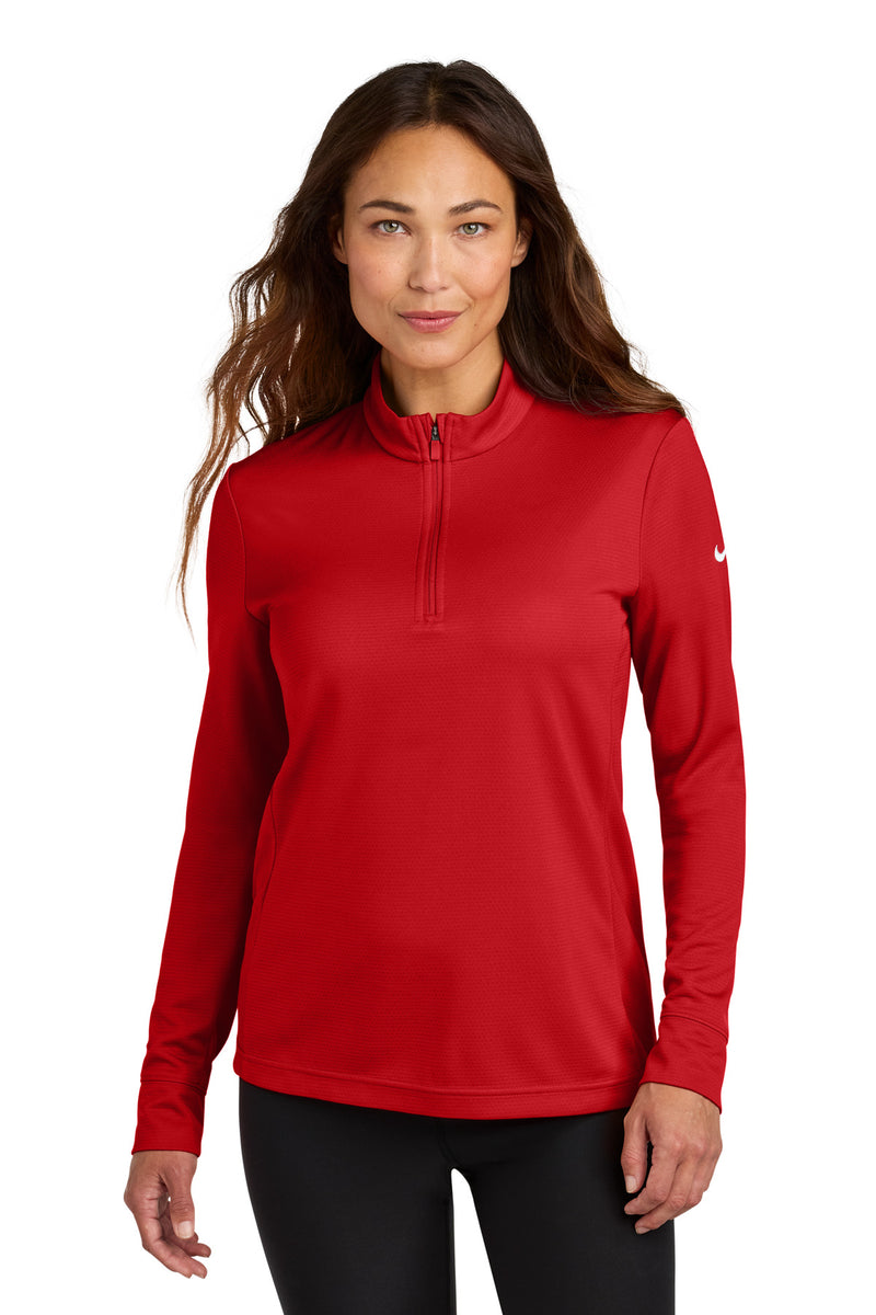 Nike Women's Essential 1/2-Zip Cover-Up - University Red