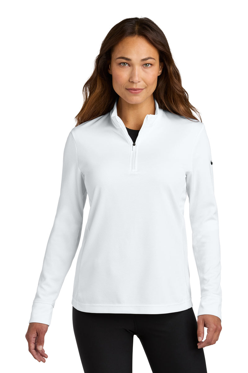 Nike Women's Essential 1/2-Zip Cover-Up - White