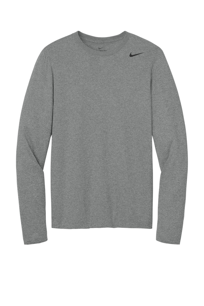 Nike Team rLegend Long Sleeve Tee - Carbon Heather