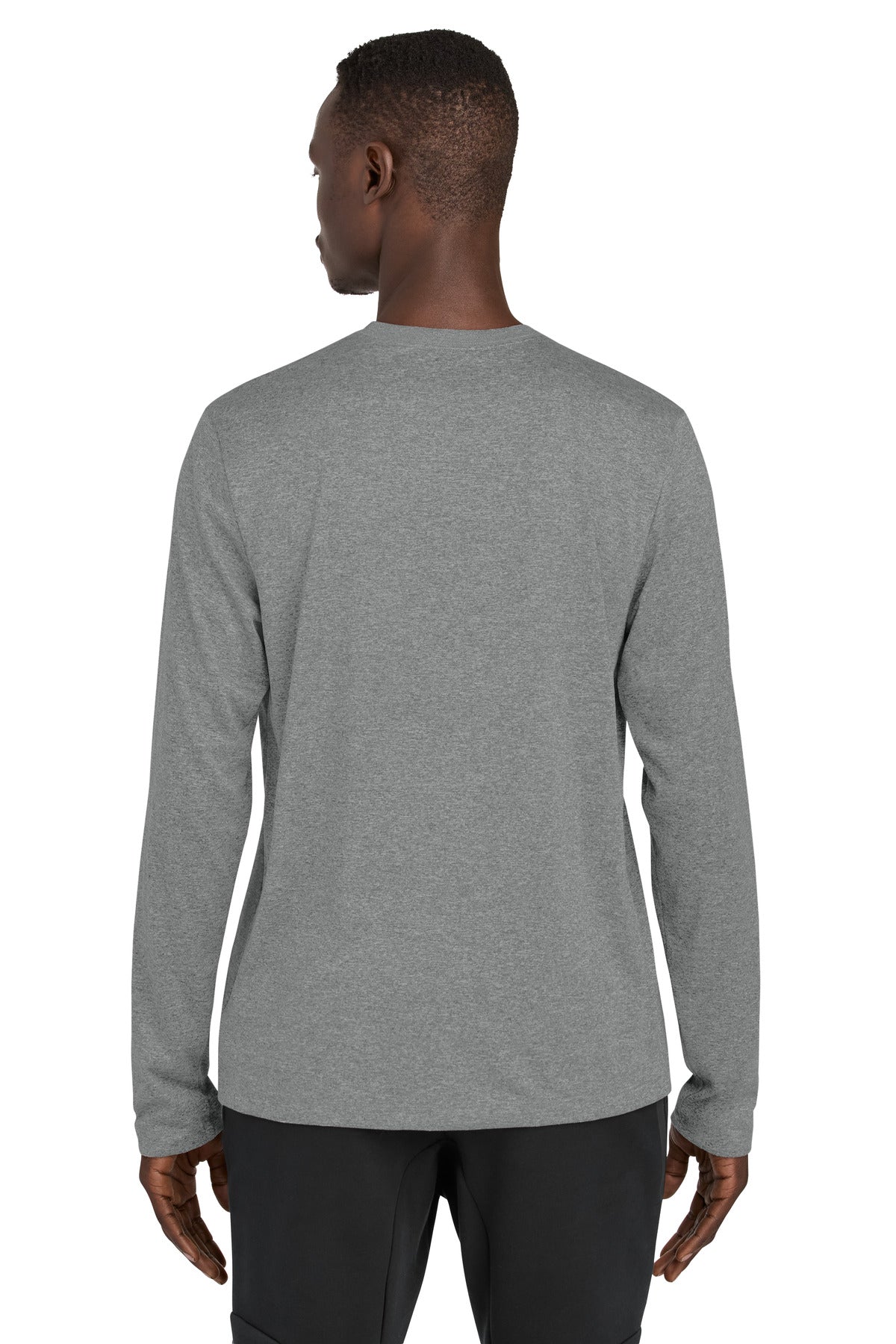 Nike Team rLegend Long Sleeve Tee - Carbon Heather