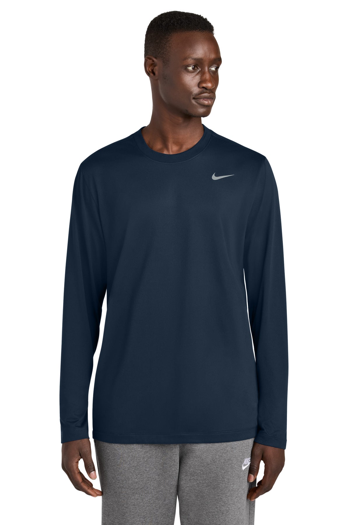 Nike Team rLegend Long Sleeve Tee - College Navy