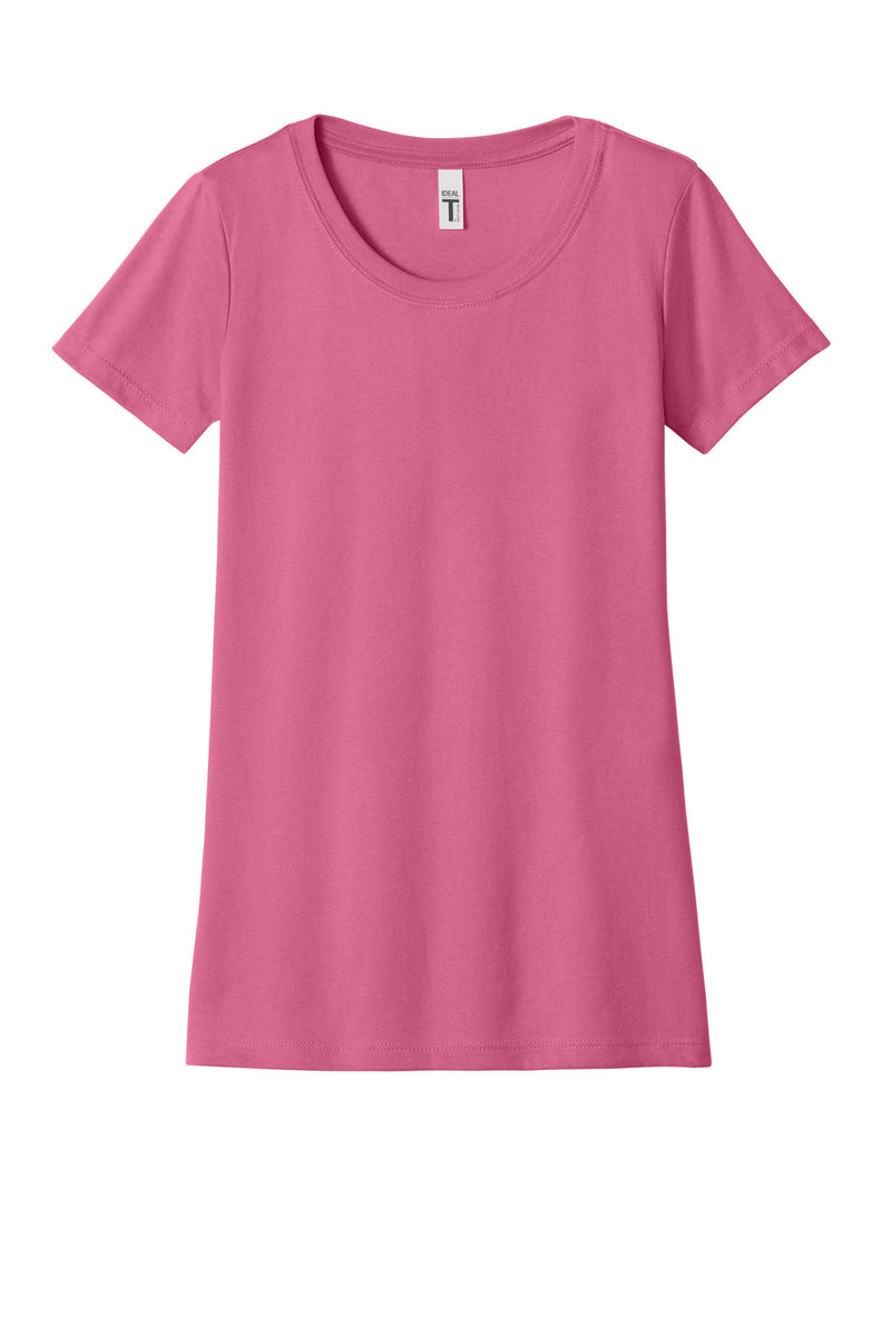 Next Level Apparel Women's Ideal Tee - Hot Pink