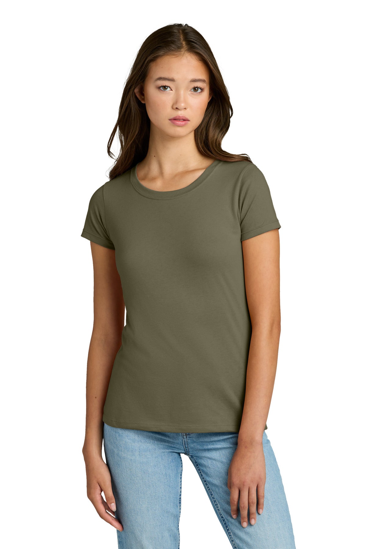 Next Level Apparel Women's Ideal Tee - Military Green