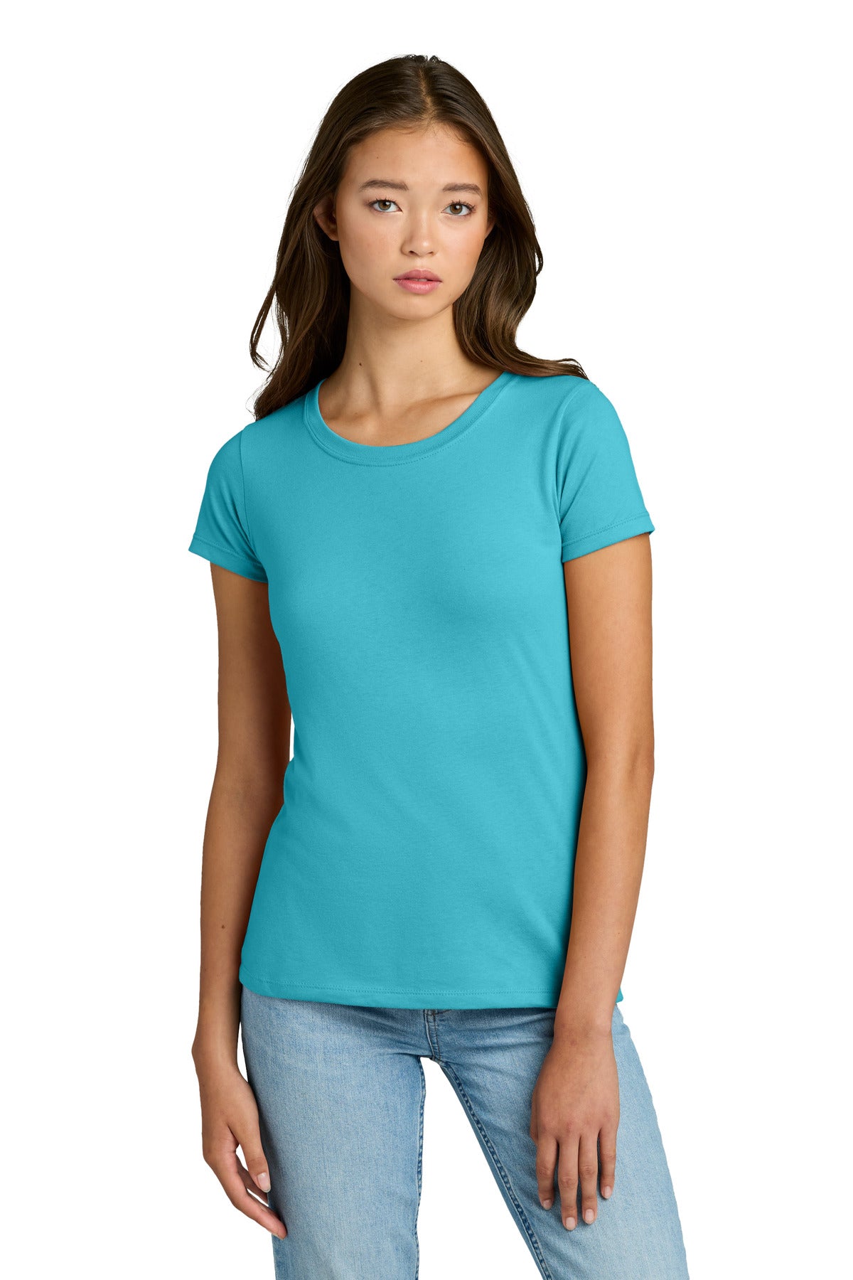Next Level Apparel Women's Ideal Tee - Tahiti Blue
