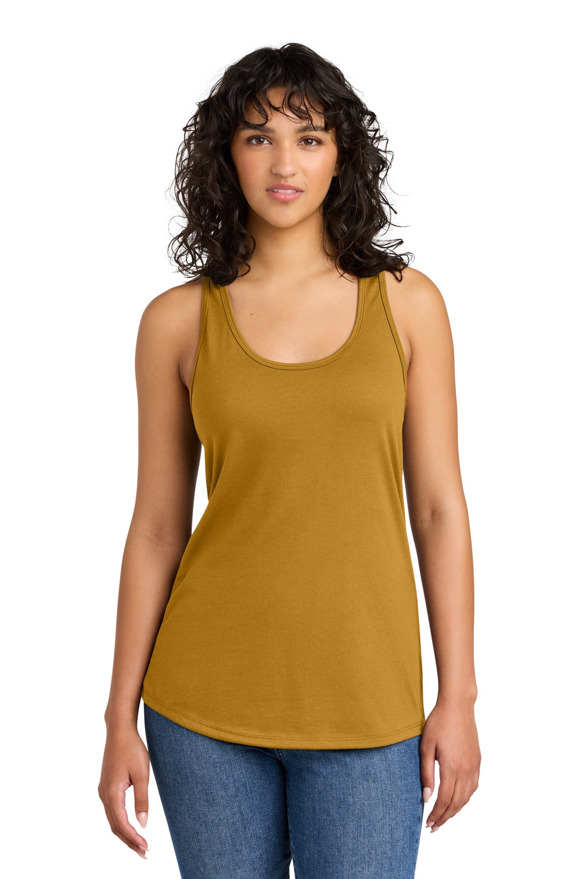 Next Level Apparel Women's Ideal Racerback Tank - Antique Gold