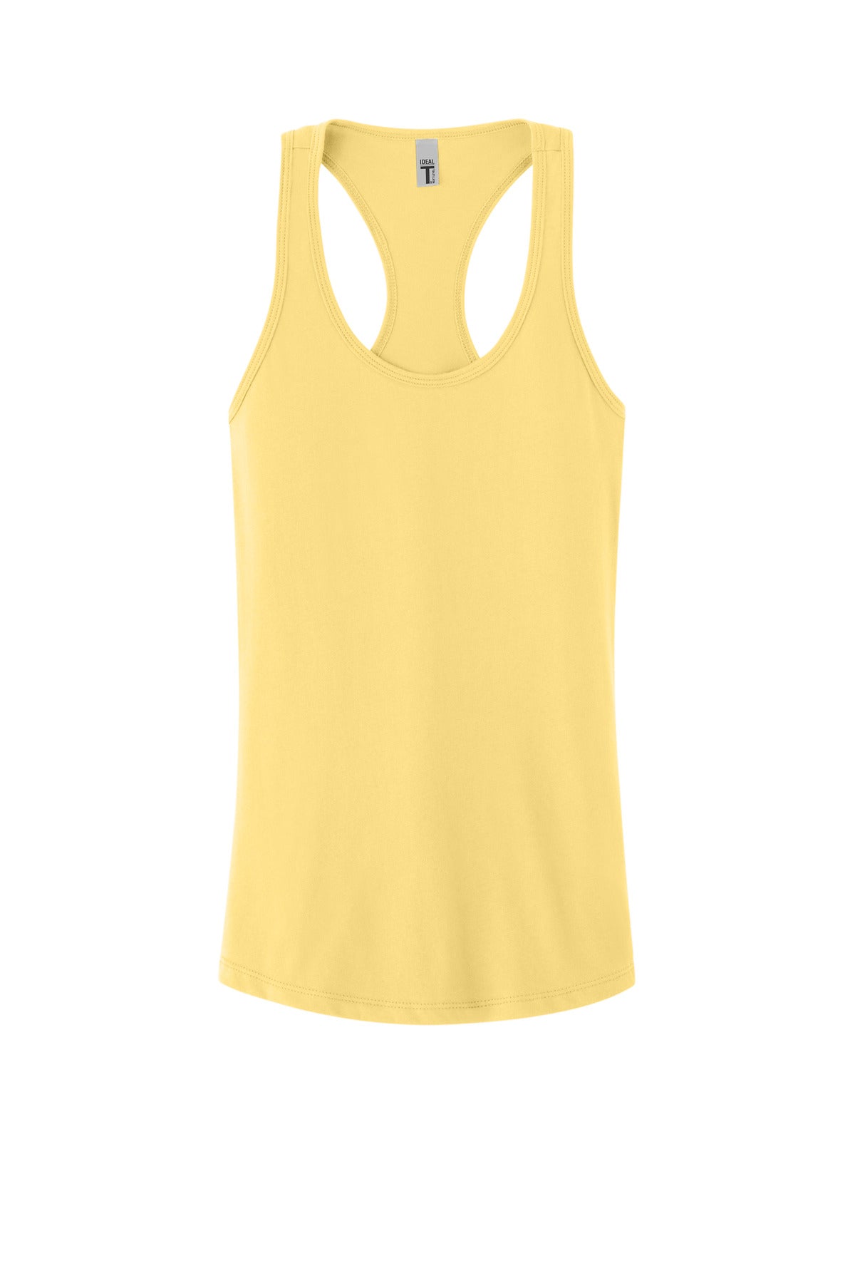 Next Level Apparel Women's Ideal Racerback Tank - Banana Cream
