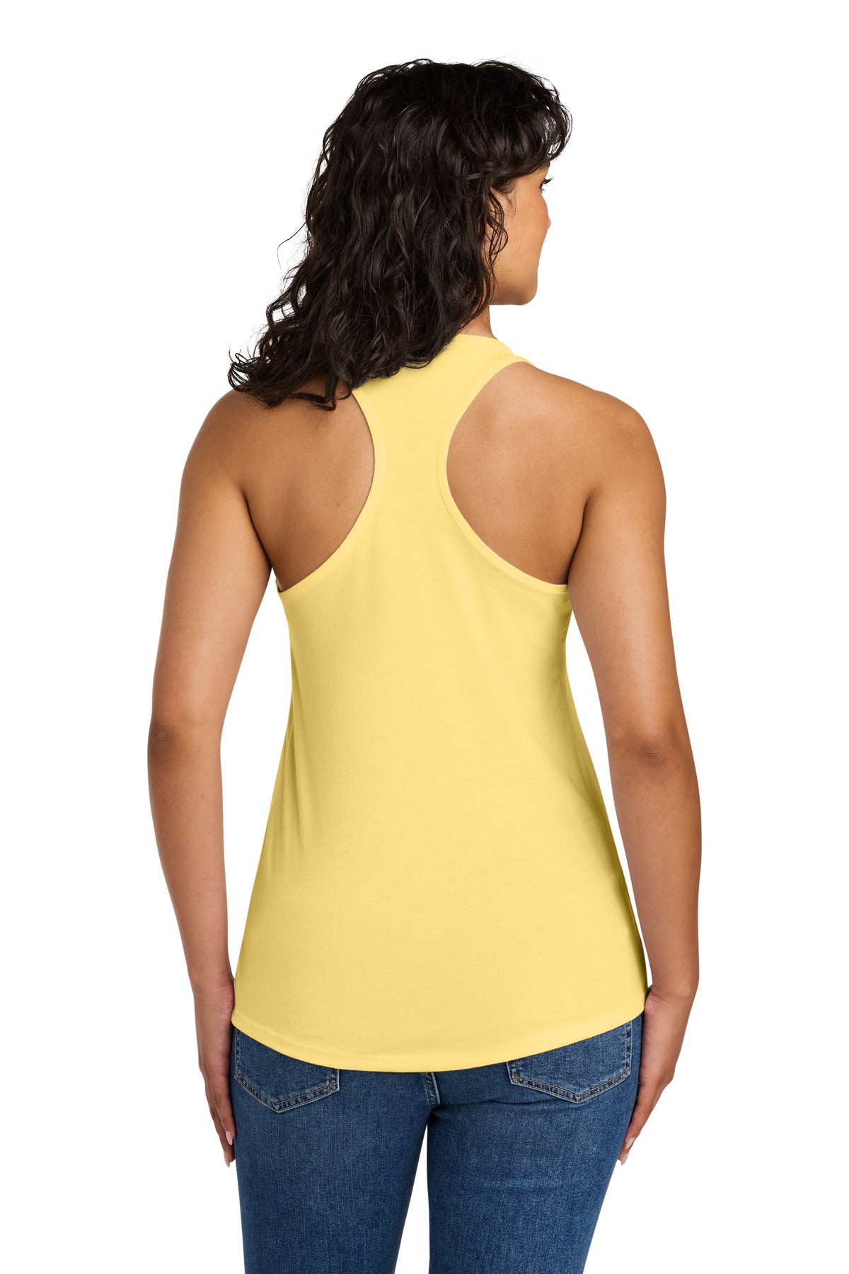 Next Level Apparel Women's Ideal Racerback Tank - Banana Cream