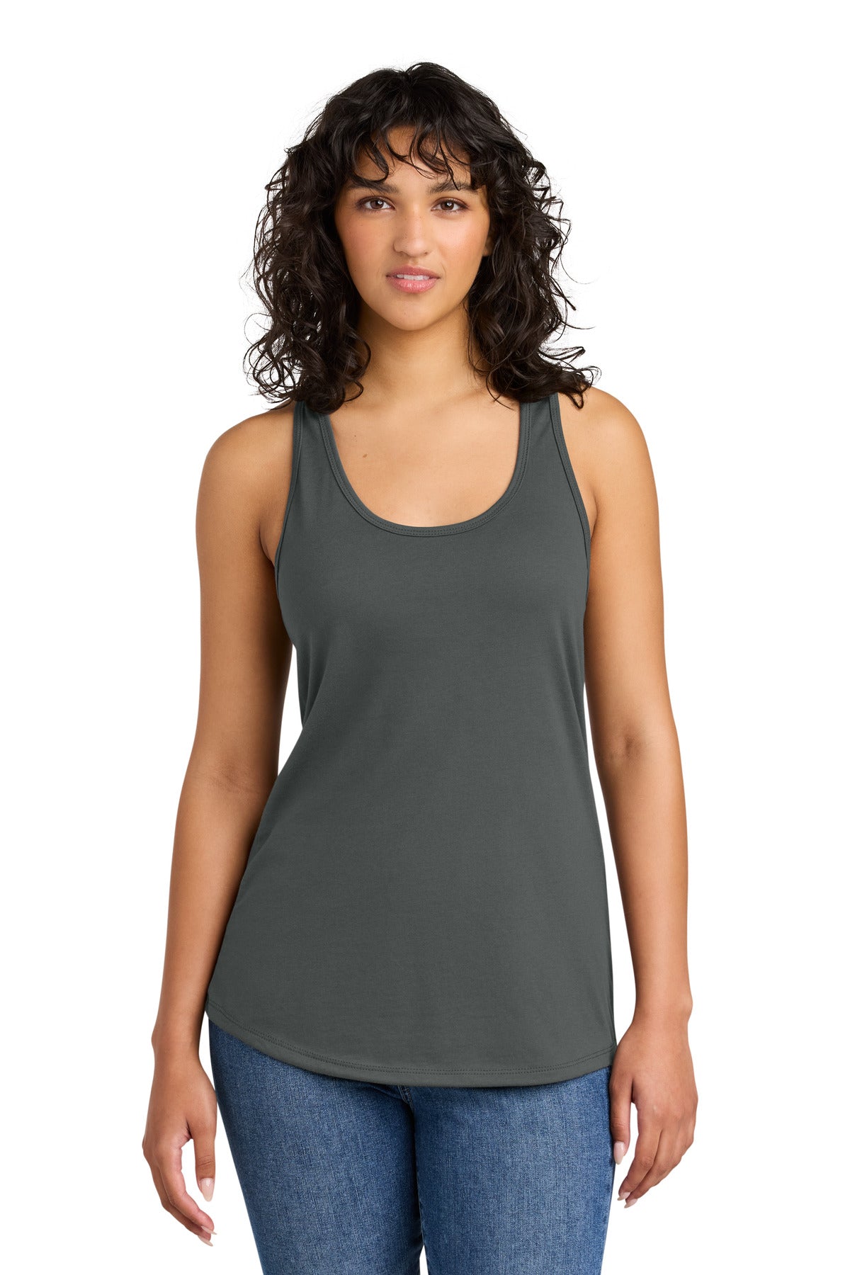 Next Level Apparel Women's Ideal Racerback Tank - Dark Gray