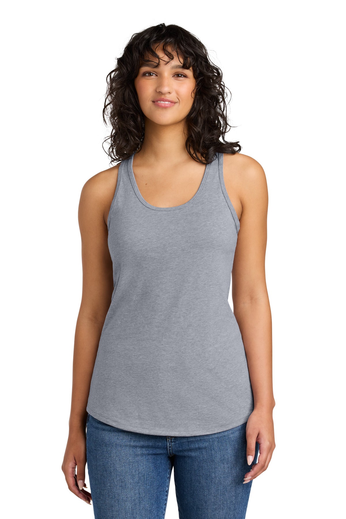 Next Level Apparel Women's Ideal Racerback Tank - Heather Gray
