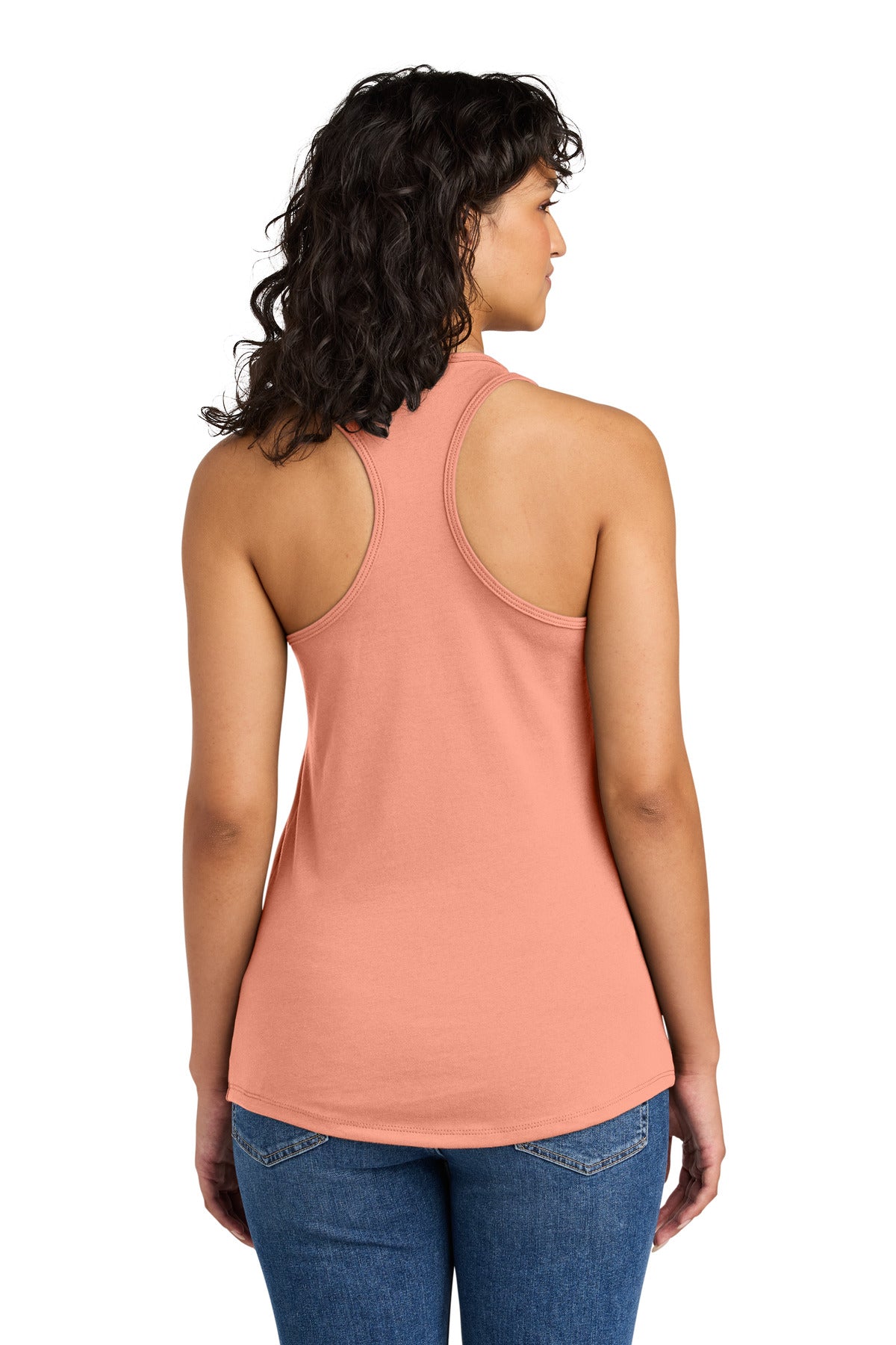 Next Level Apparel Women's Ideal Racerback Tank - Light Orange