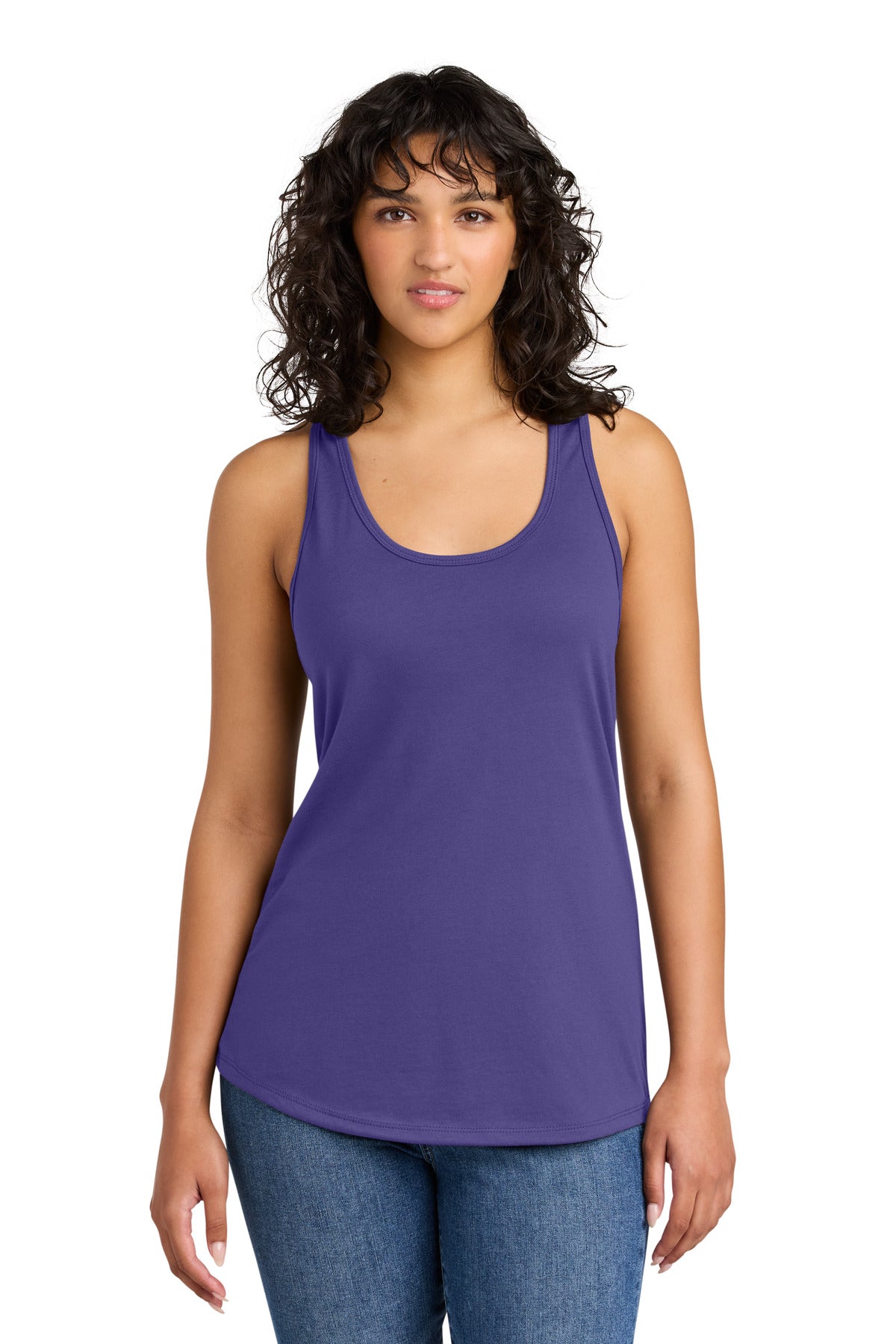 Next Level Apparel Women's Ideal Racerback Tank - Purple Rush