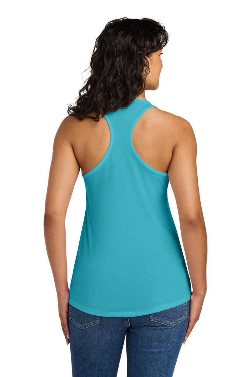 Next Level Apparel Women's Ideal Racerback Tank - Tahiti Blue