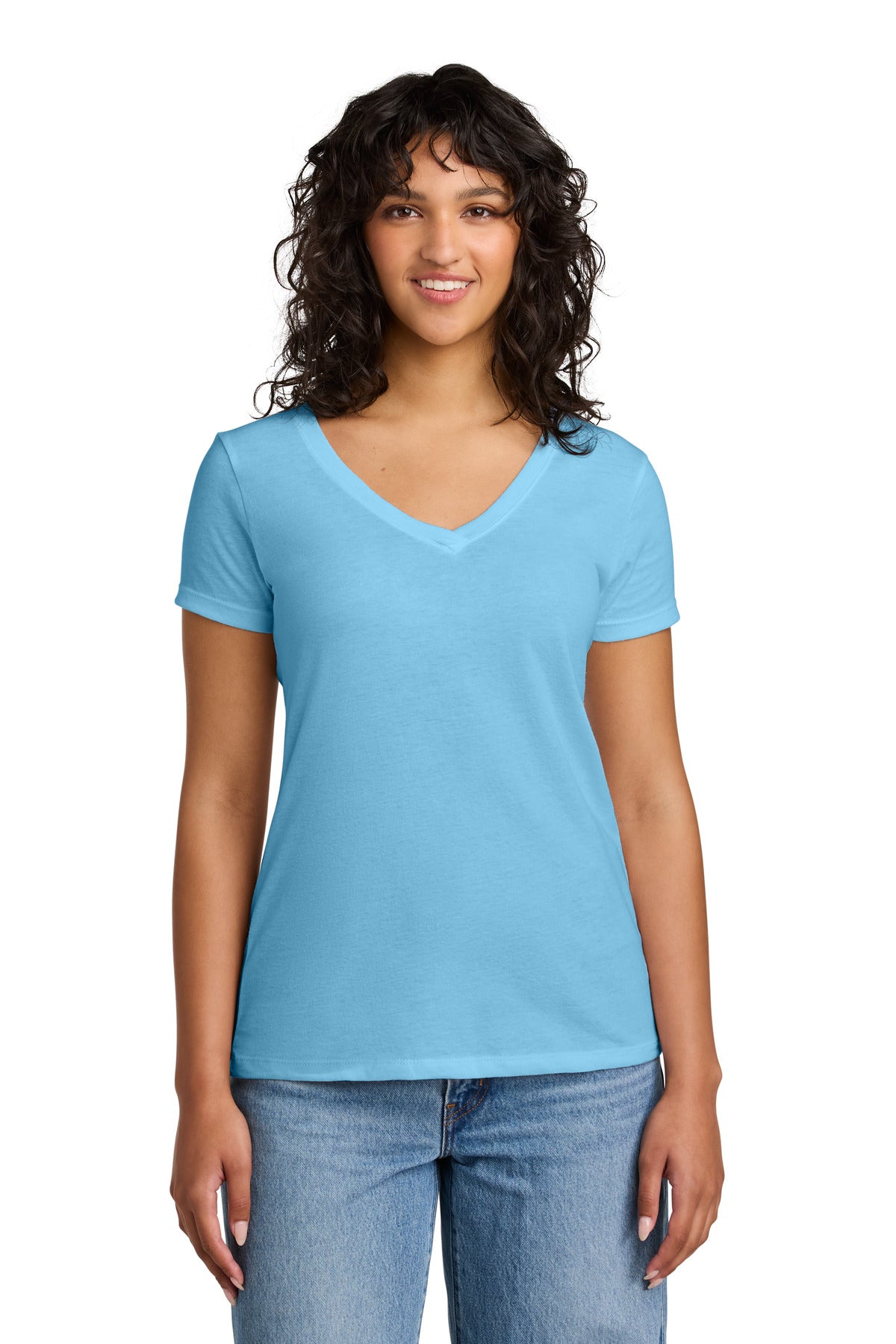 Next Level Apparel Women's Ideal V-Neck Tee - Cancun