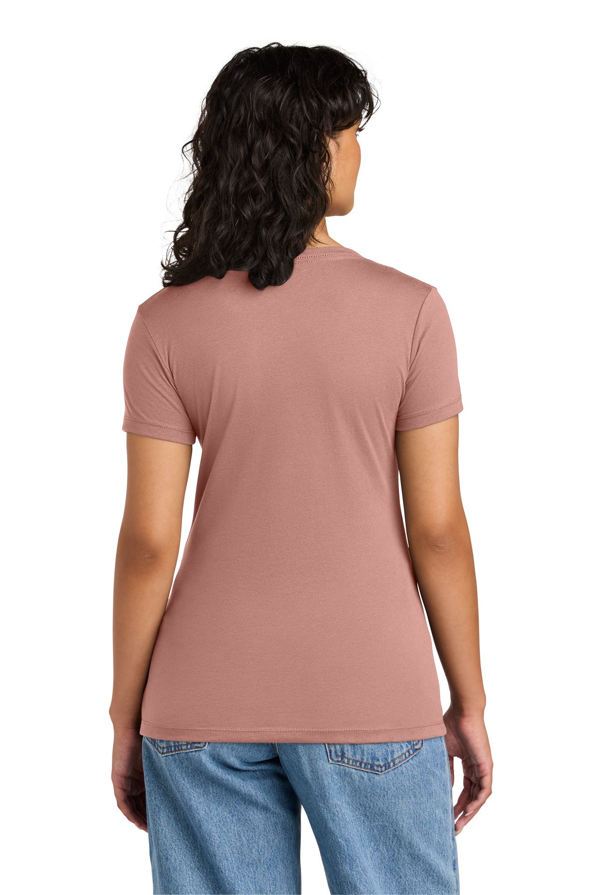 Next Level Apparel Women's Ideal V-Neck Tee - Desert Pink