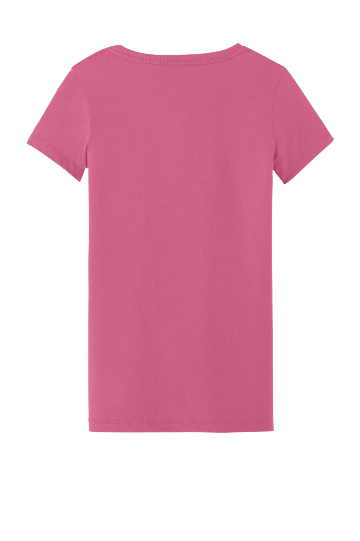 Next Level Apparel Women's Ideal V-Neck Tee - Hot Pink