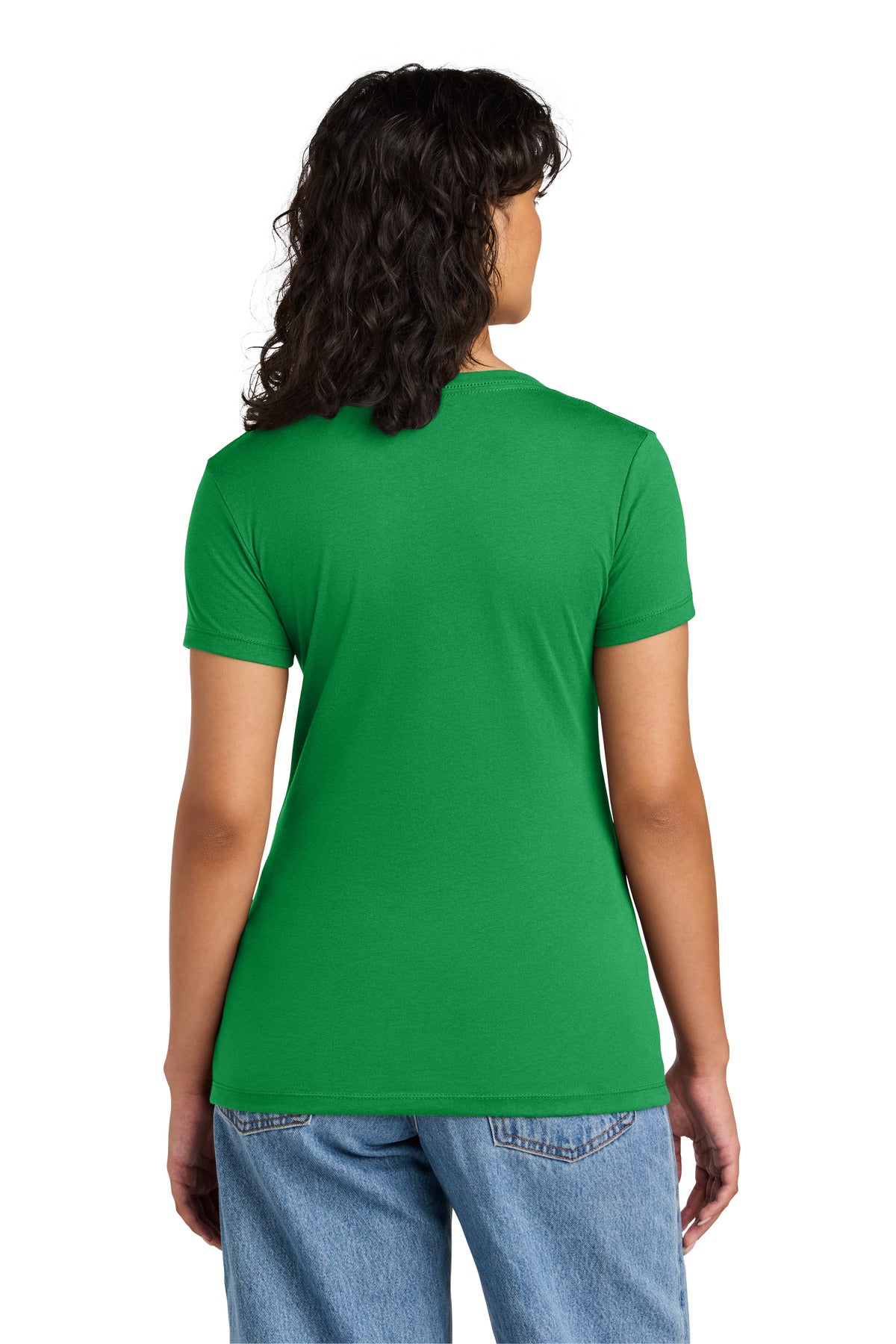 Next Level Apparel Women's Ideal V-Neck Tee - Kelly Green