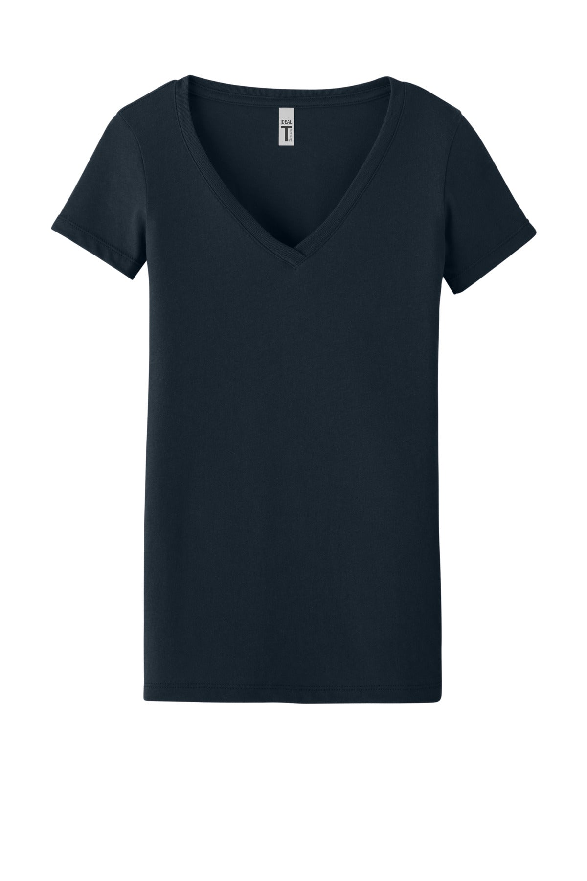 Next Level Apparel Women's Ideal V-Neck Tee - Midnight Navy