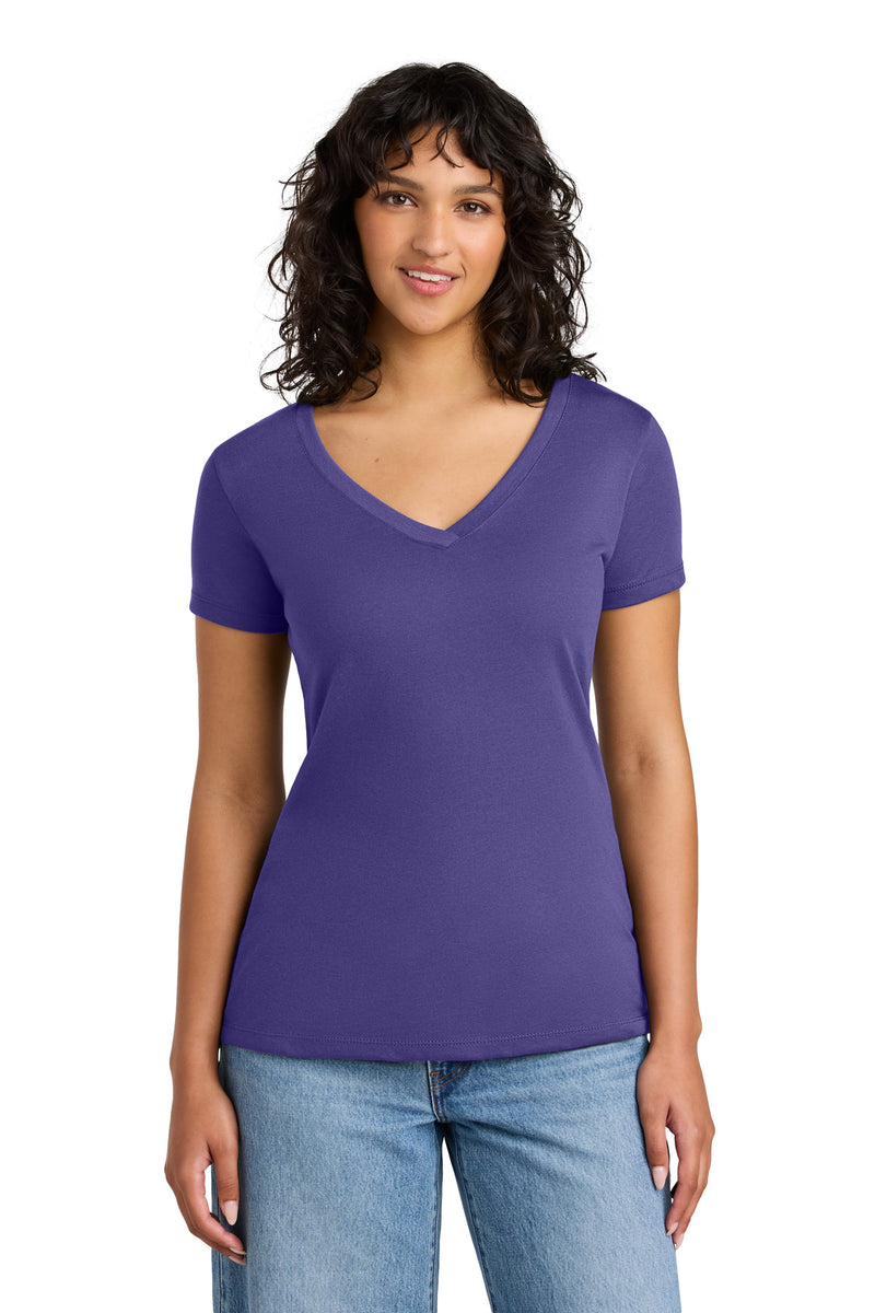 Next Level Apparel Women's Ideal V-Neck Tee - Purple Rush