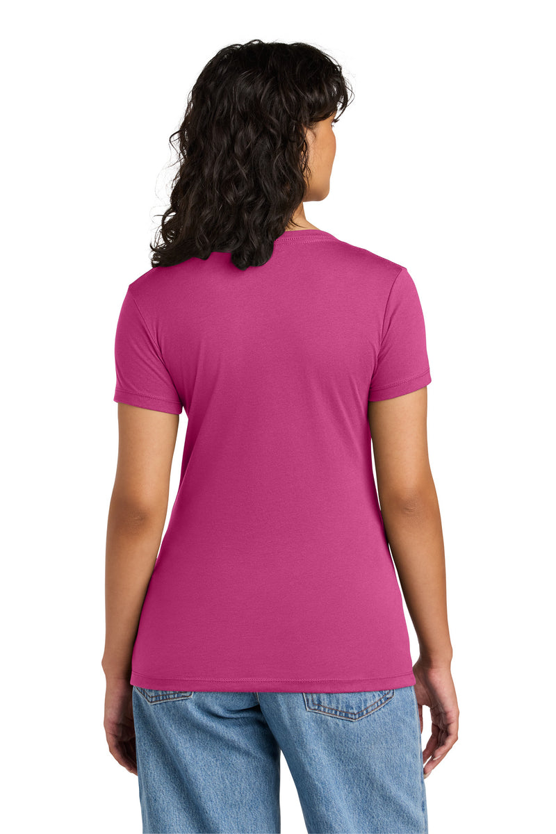 Next Level Apparel Women's Ideal V-Neck Tee - Raspberry