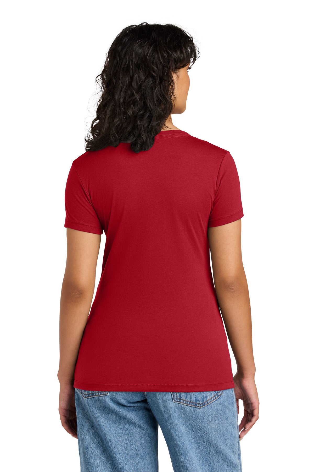 Next Level Apparel Women's Ideal V-Neck Tee - Red