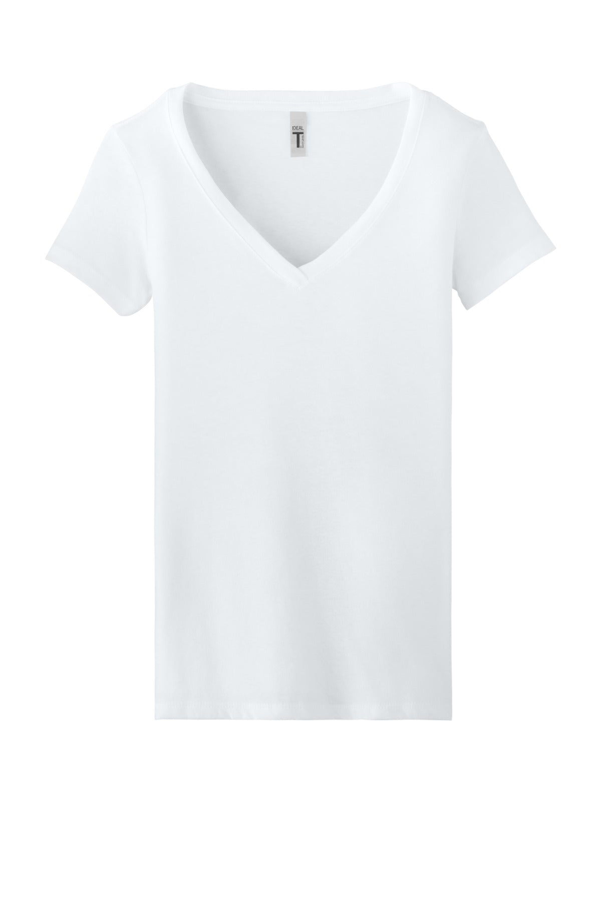 Next Level Apparel Women's Ideal V-Neck Tee - White