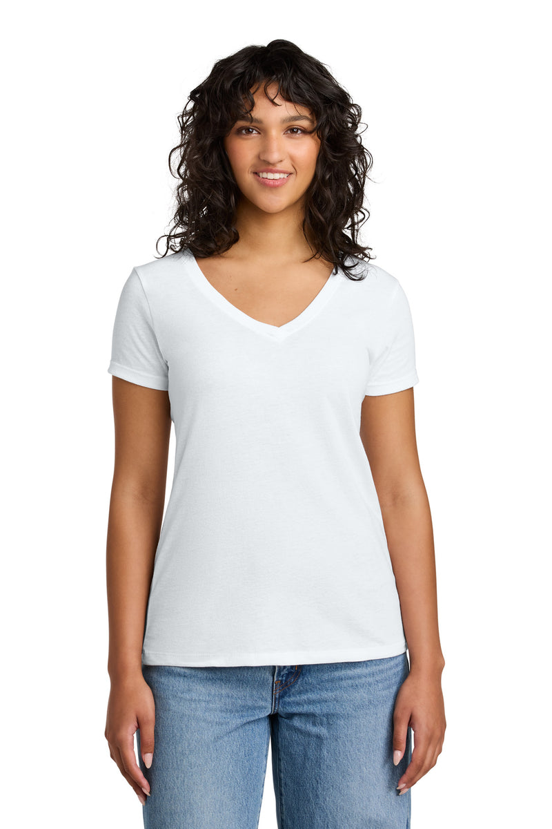 Next Level Apparel Women's Ideal V-Neck Tee - White