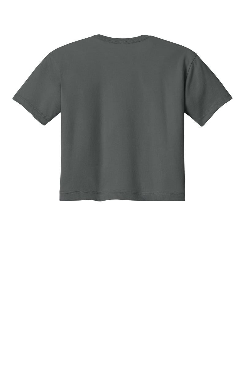 Next Level Apparel Women's Ideal Crop Top - Dark Gray