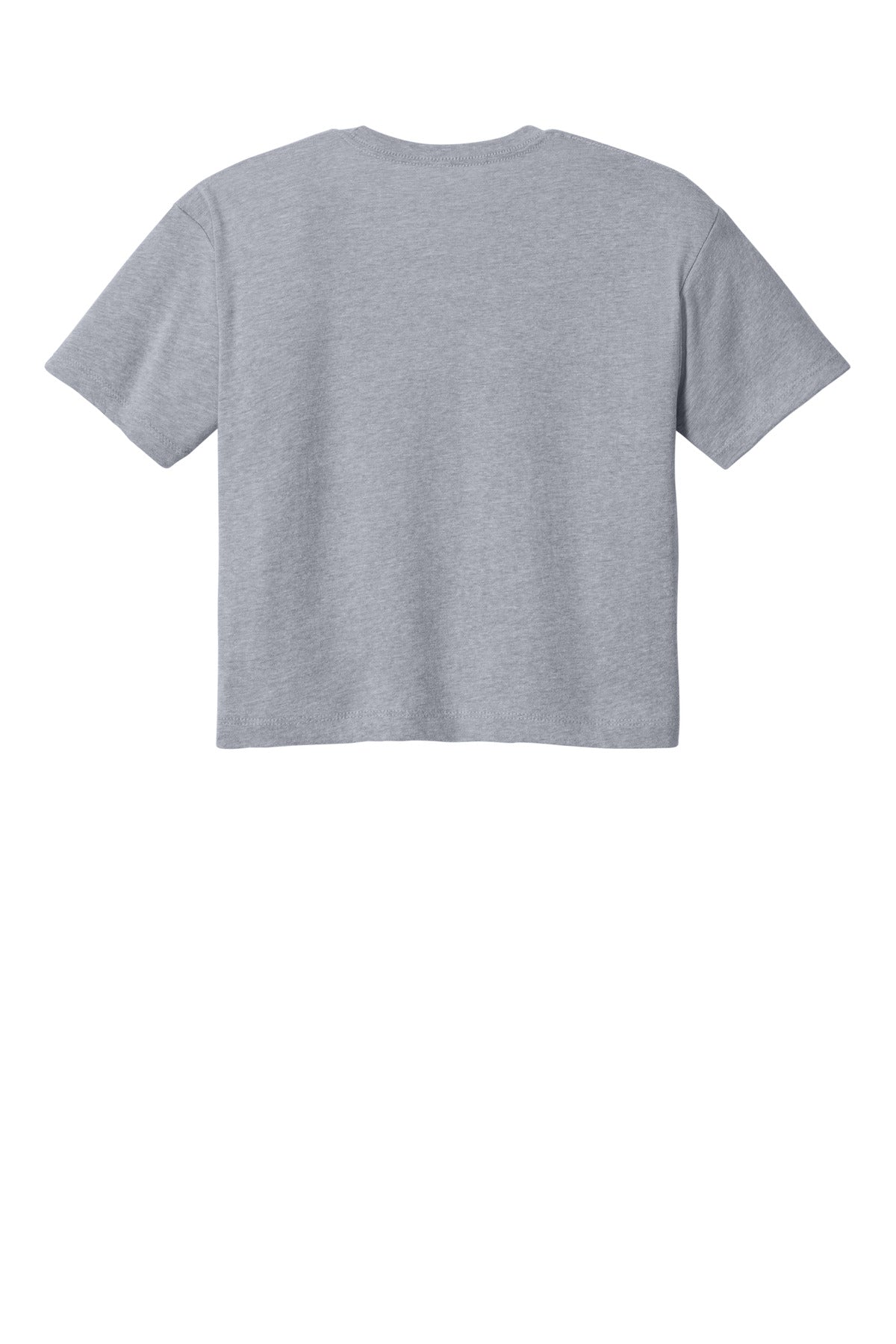 Next Level Apparel Women's Ideal Crop Top - Heather Gray