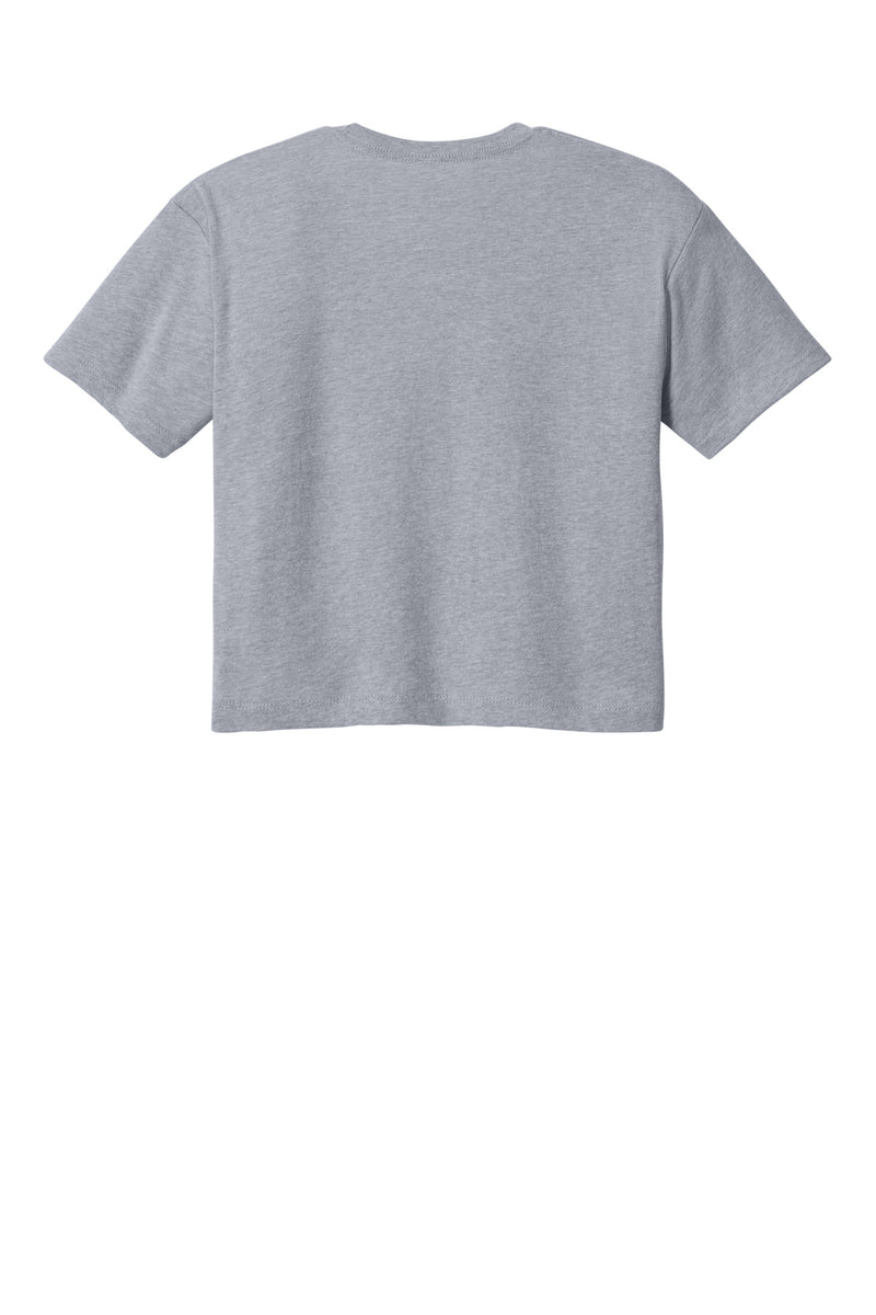 Next Level Apparel Women's Ideal Crop Top - Heather Gray