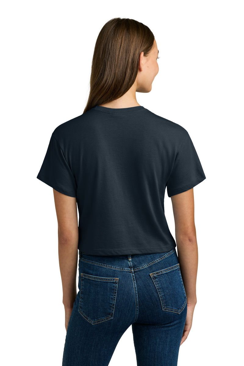 Next Level Apparel Women's Ideal Crop Top - Midnight Navy