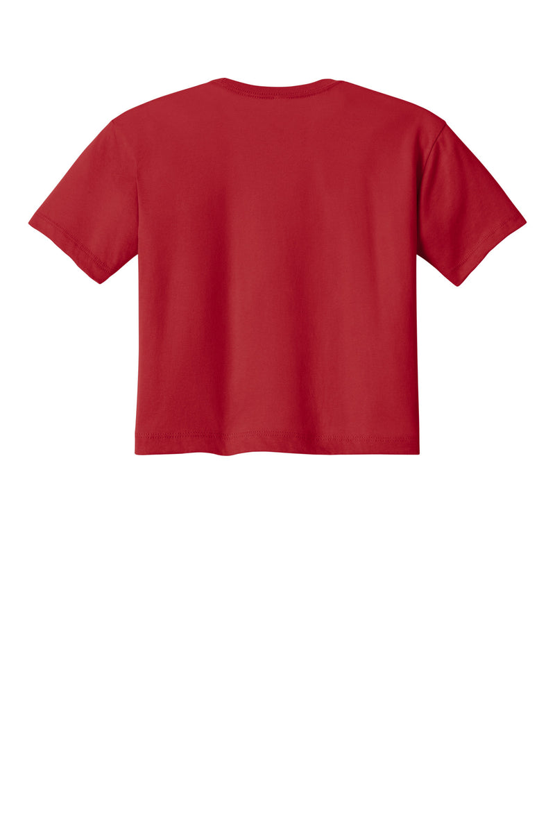 Next Level Apparel Women's Ideal Crop Top - Red