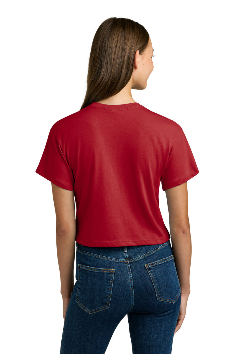 Next Level Apparel Women's Ideal Crop Top - Red