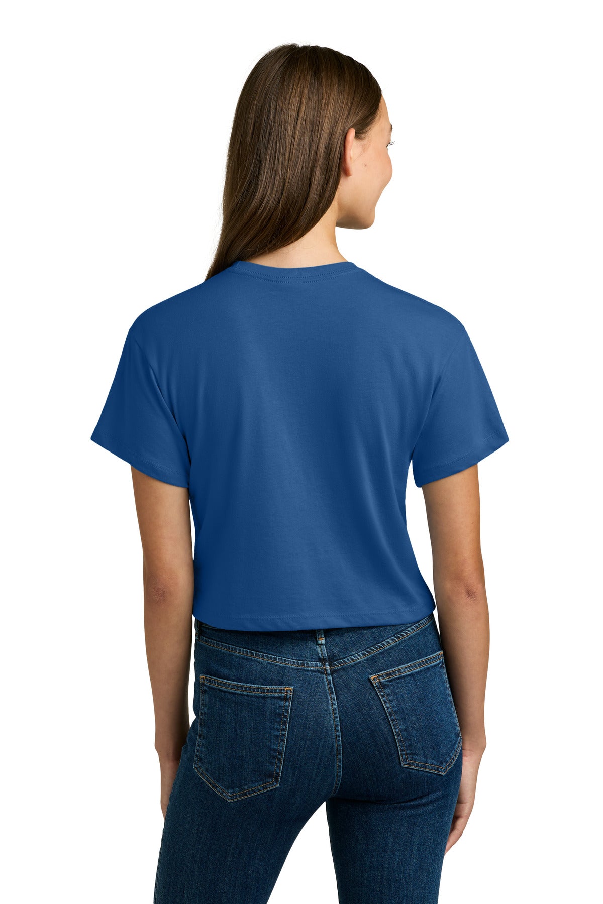 Next Level Apparel Women's Ideal Crop Top - Royal