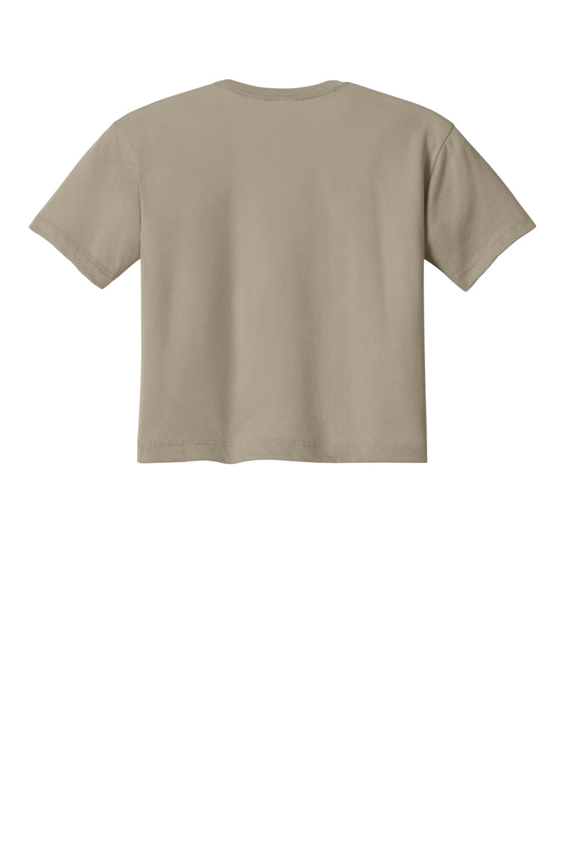 Next Level Apparel Women's Ideal Crop Top - Tan