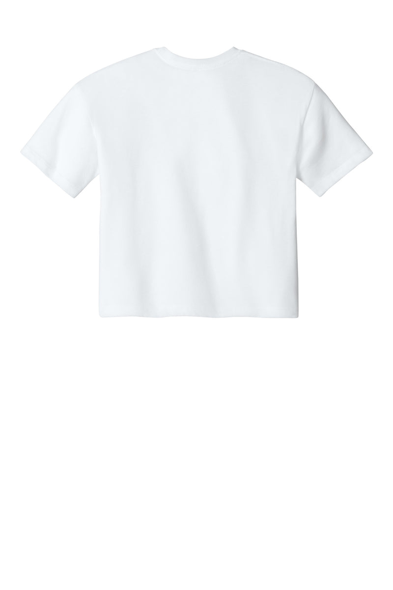 Next Level Apparel Women's Ideal Crop Top - White