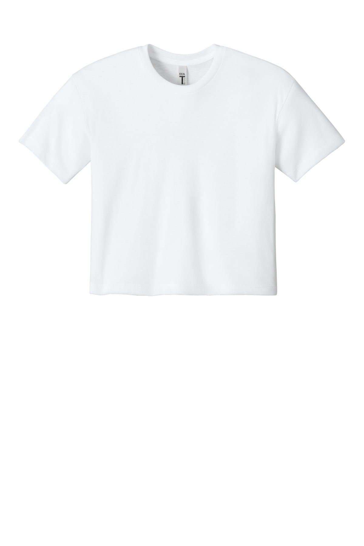 Next Level Apparel Women's Ideal Crop Top - White