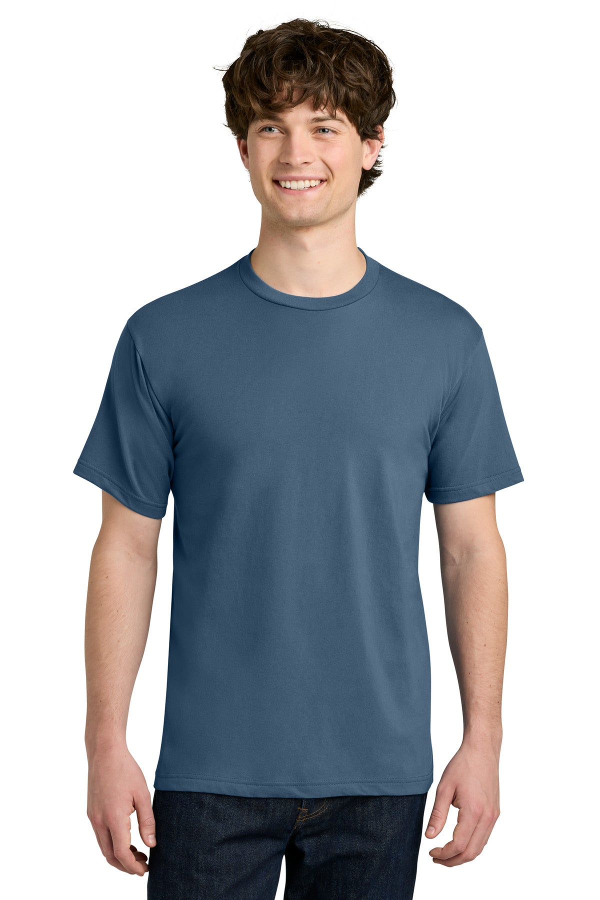 Next Level Apparel Ideal Jersey Tee - Blue Jean
