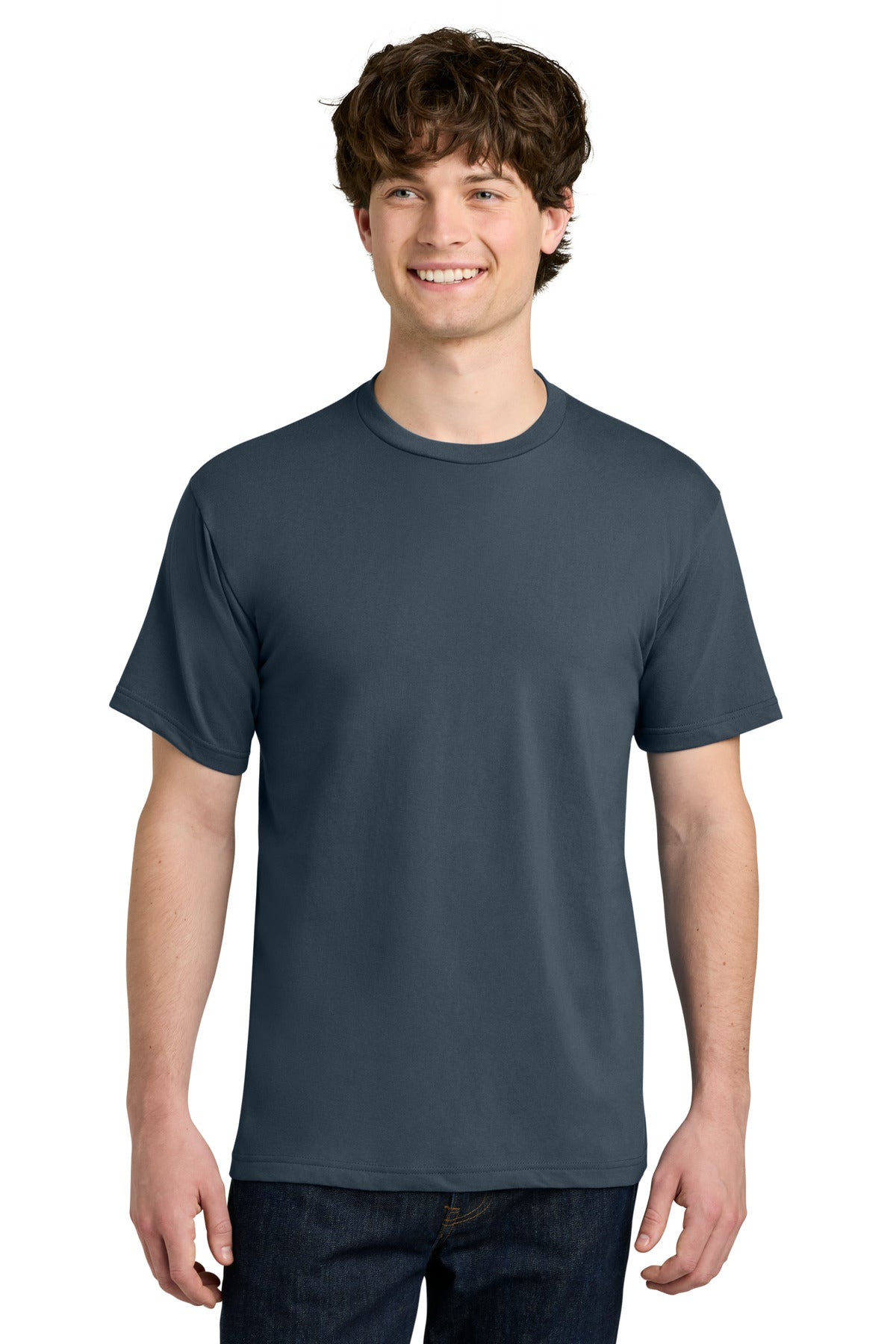 Next Level Apparel Ideal Jersey Tee - Harbor Blue