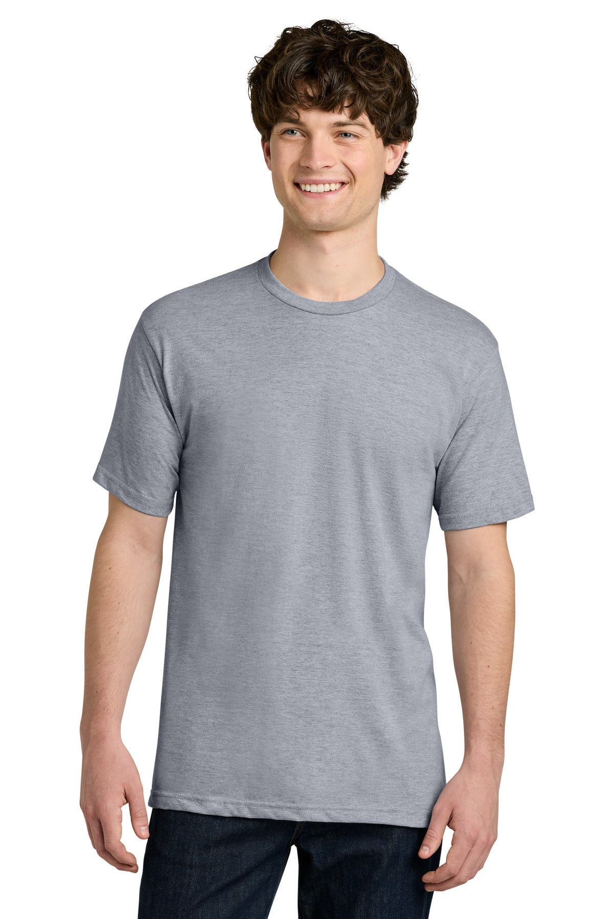 Next Level Apparel Ideal Jersey Tee - Heather Gray