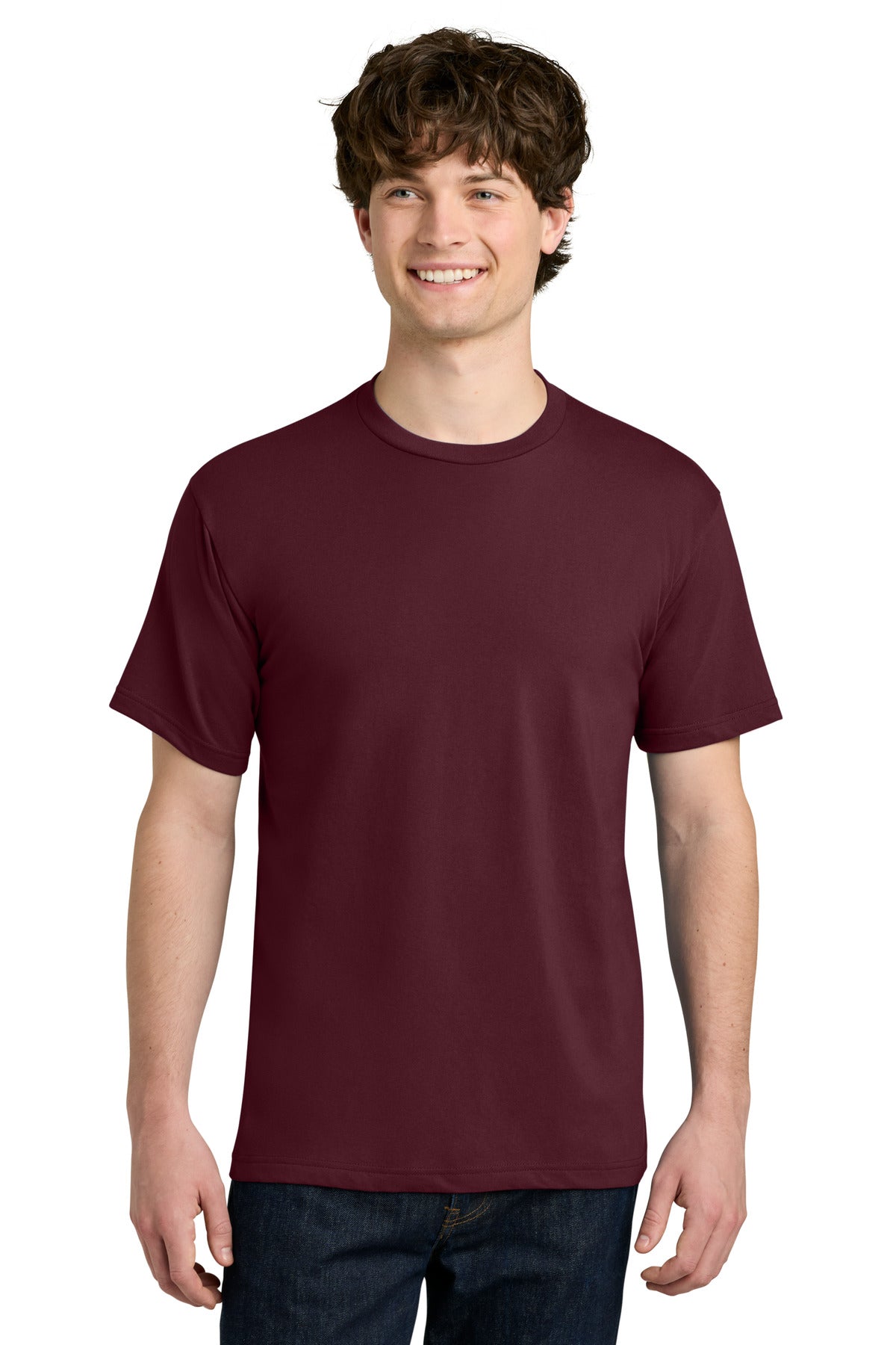 Next Level Apparel Ideal Jersey Tee - Maroon