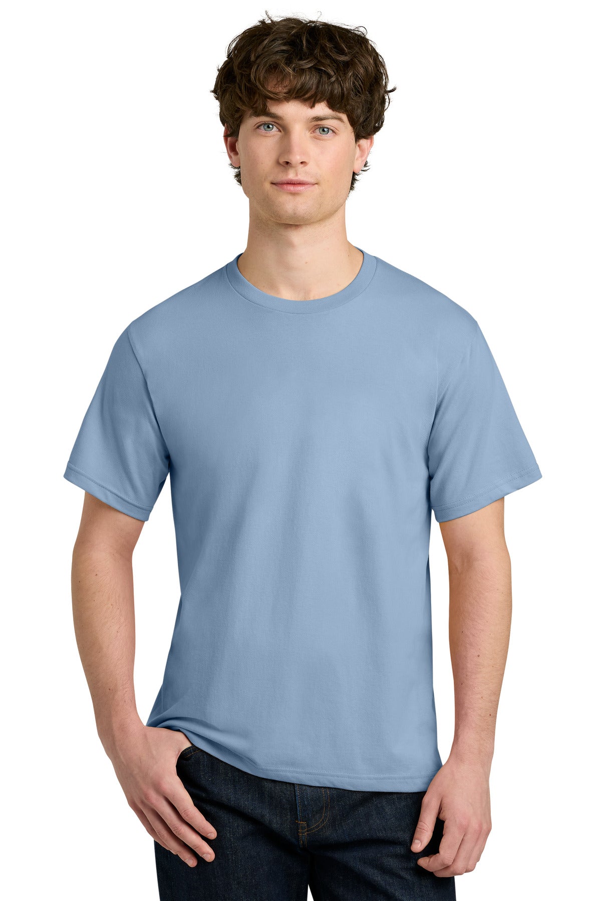 Next Level Apparel Ideal Jersey Tee - Stonewash Denim