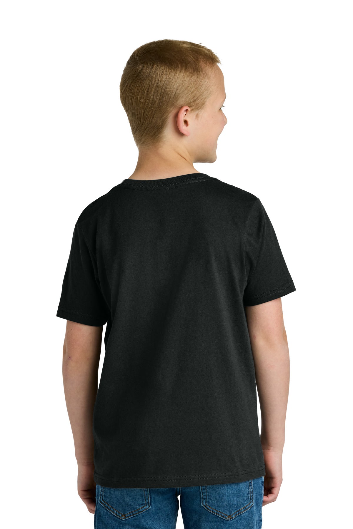 Next Level Apparel Youth Cotton Tee - Black