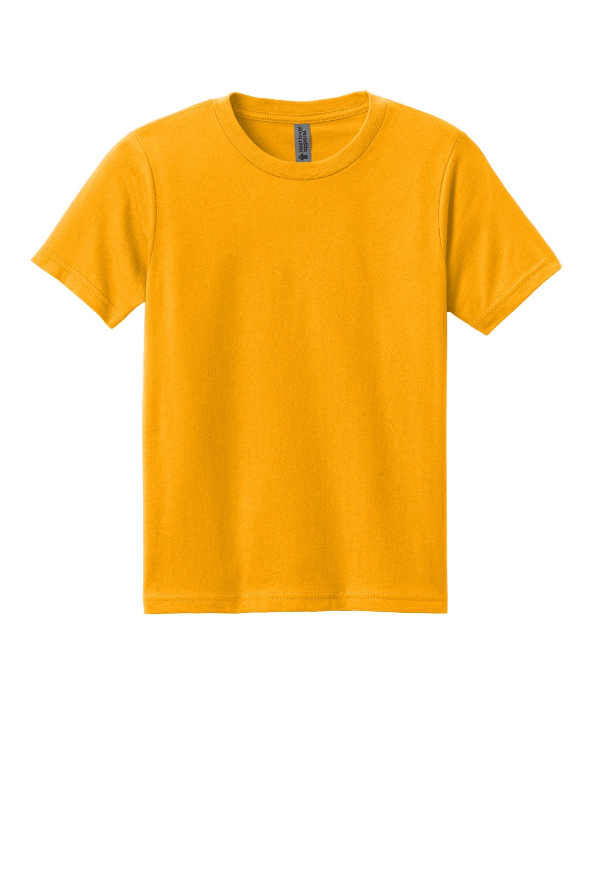 Next Level Apparel Youth Cotton Tee - Gold