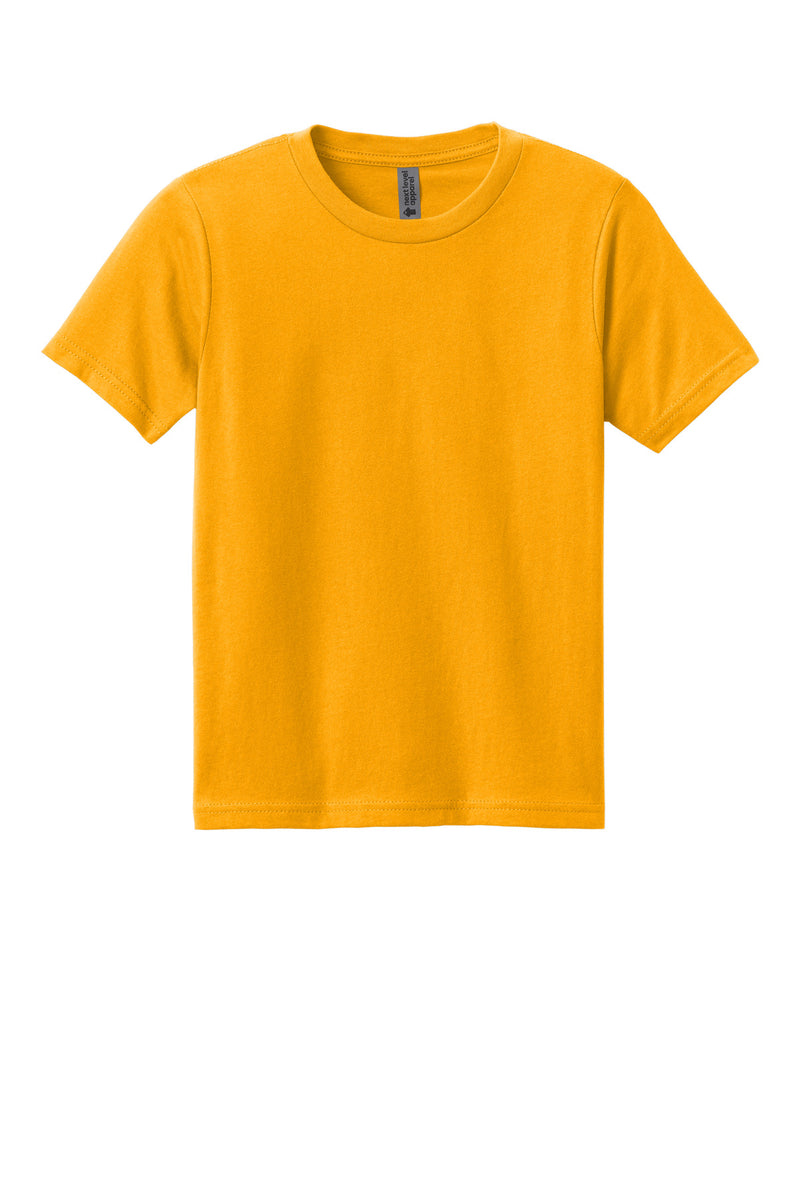 Next Level Apparel Youth Cotton Tee - Gold