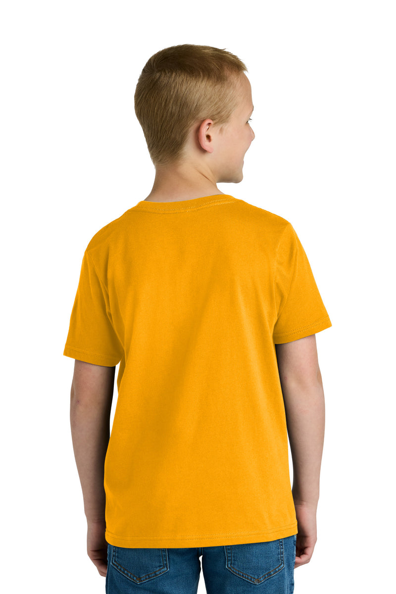 Next Level Apparel Youth Cotton Tee - Gold