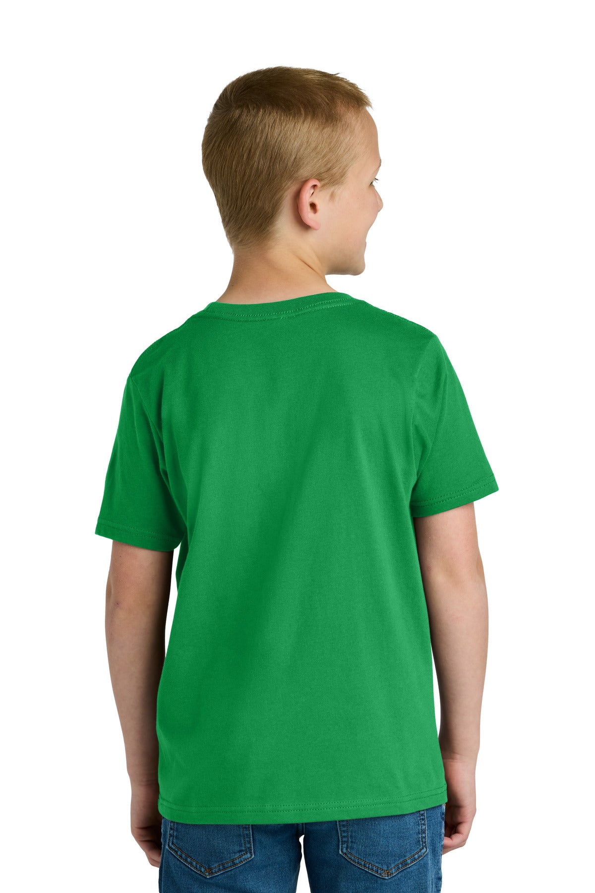 Next Level Apparel Youth Cotton Tee - Kelly Green