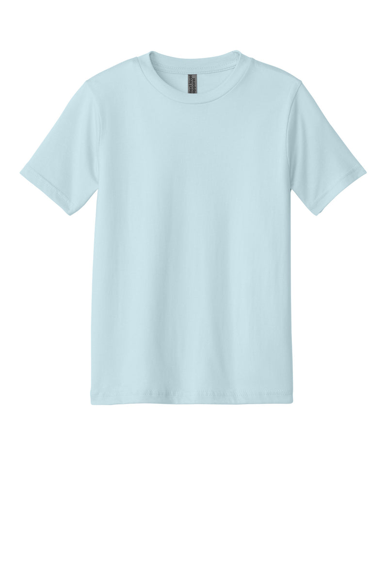 Next Level Apparel Youth Cotton Tee - Light Blue